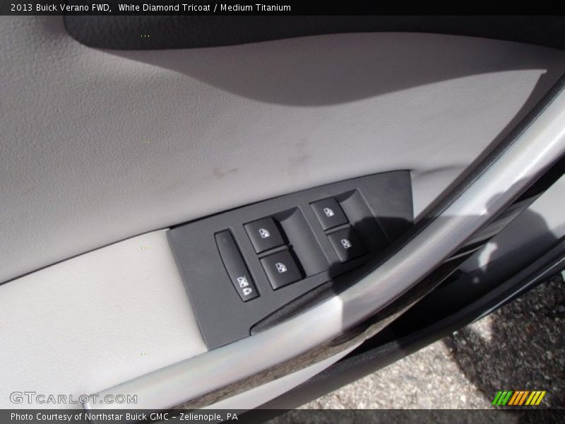 White Diamond Tricoat / Medium Titanium 2013 Buick Verano FWD