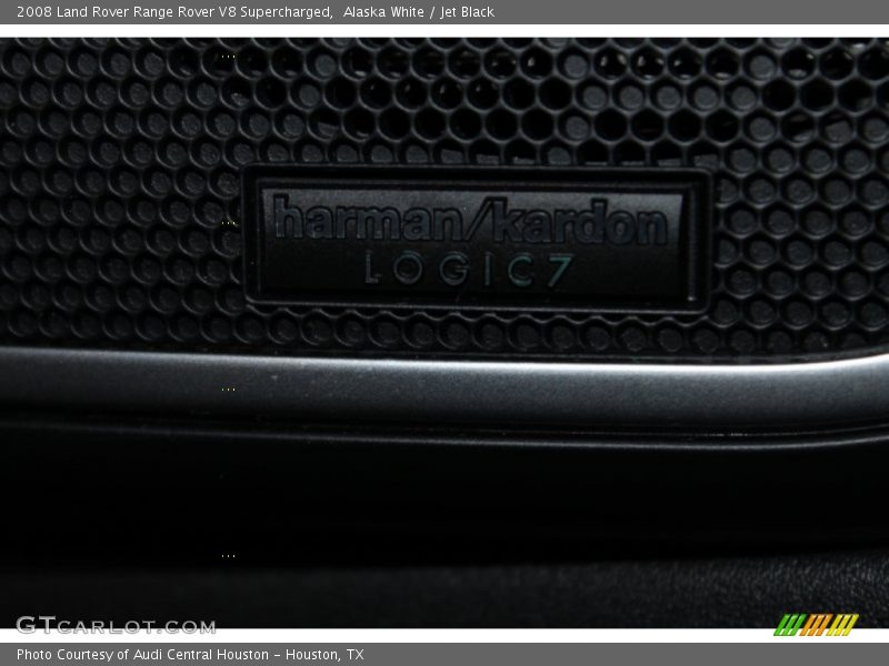 Alaska White / Jet Black 2008 Land Rover Range Rover V8 Supercharged