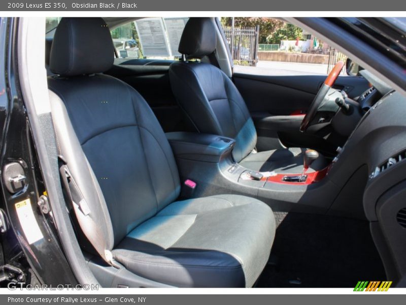 Obsidian Black / Black 2009 Lexus ES 350