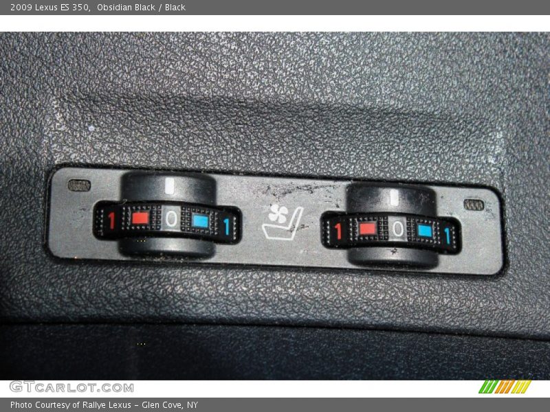 Obsidian Black / Black 2009 Lexus ES 350