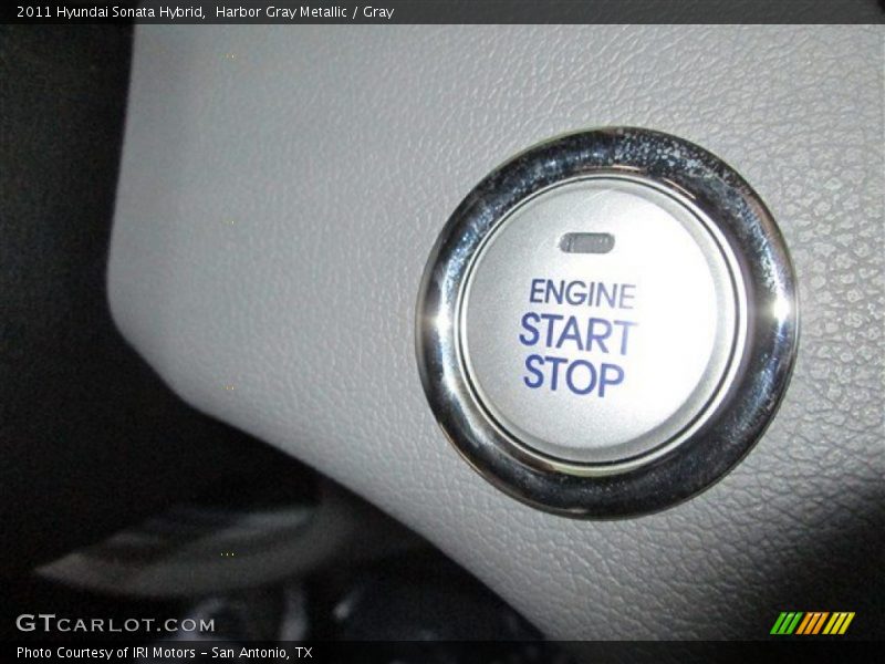 Harbor Gray Metallic / Gray 2011 Hyundai Sonata Hybrid