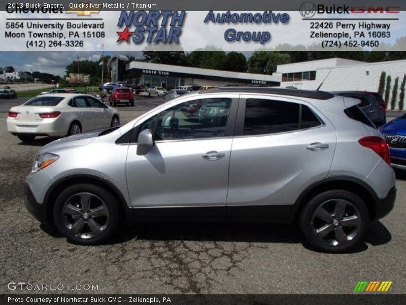 Quicksilver Metallic / Titanium 2013 Buick Encore