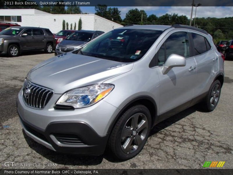 Quicksilver Metallic / Titanium 2013 Buick Encore