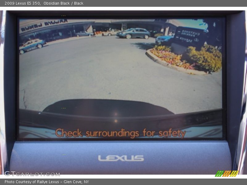 Obsidian Black / Black 2009 Lexus ES 350