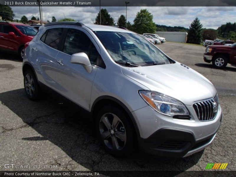 Quicksilver Metallic / Titanium 2013 Buick Encore