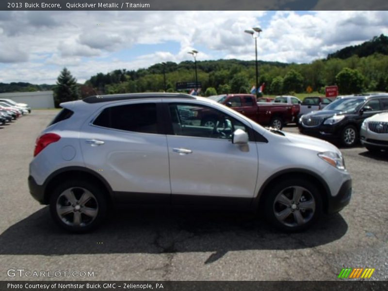Quicksilver Metallic / Titanium 2013 Buick Encore