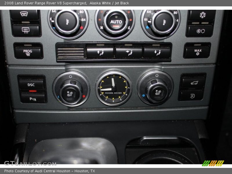 Alaska White / Jet Black 2008 Land Rover Range Rover V8 Supercharged