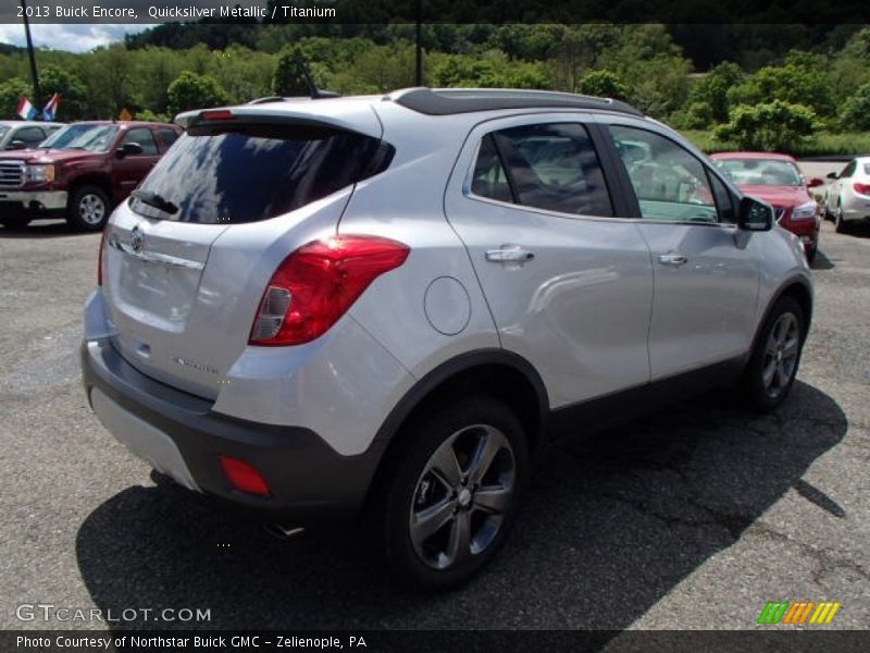 Quicksilver Metallic / Titanium 2013 Buick Encore