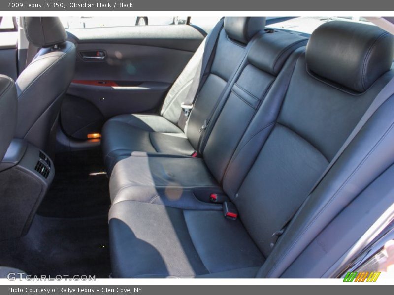 Obsidian Black / Black 2009 Lexus ES 350