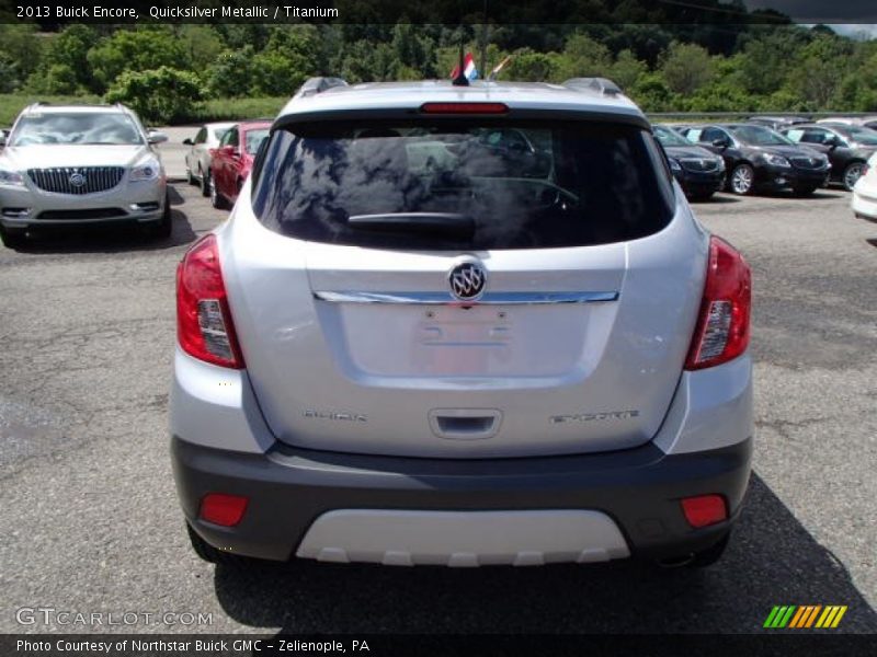 Quicksilver Metallic / Titanium 2013 Buick Encore