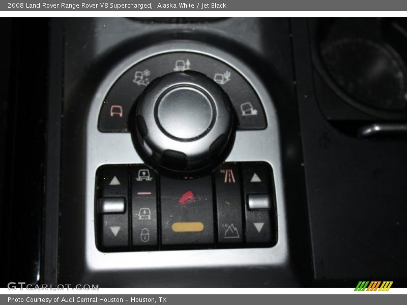 Alaska White / Jet Black 2008 Land Rover Range Rover V8 Supercharged