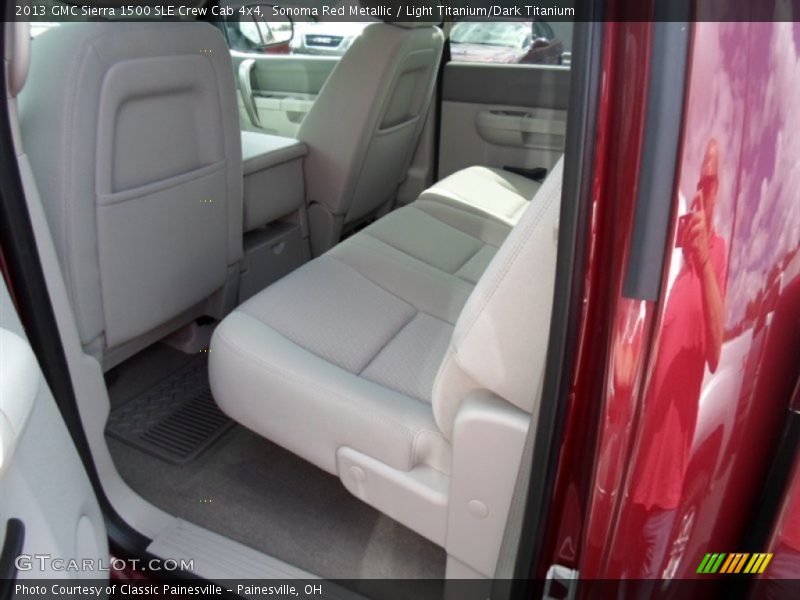 Sonoma Red Metallic / Light Titanium/Dark Titanium 2013 GMC Sierra 1500 SLE Crew Cab 4x4