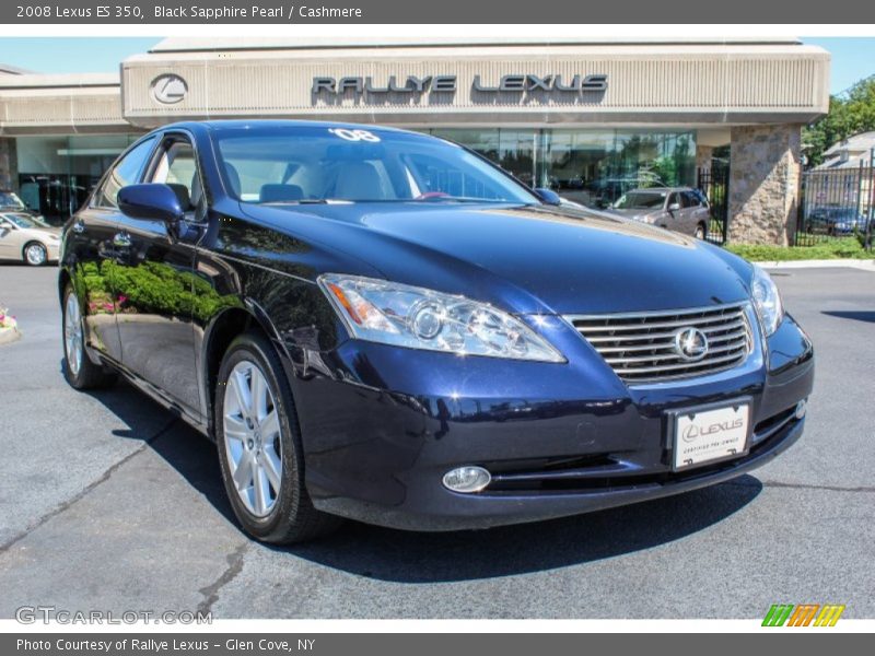 Black Sapphire Pearl / Cashmere 2008 Lexus ES 350
