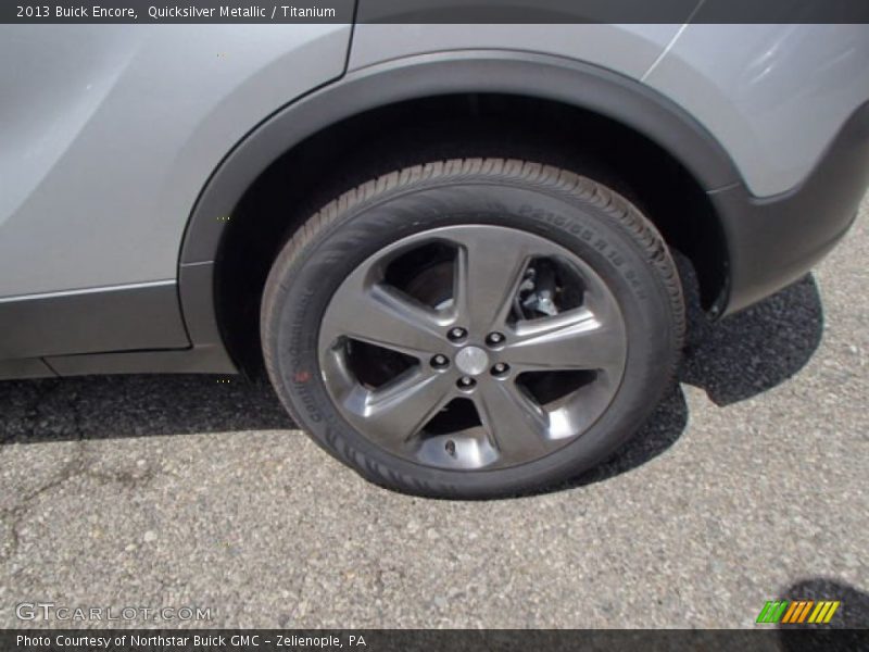 Quicksilver Metallic / Titanium 2013 Buick Encore