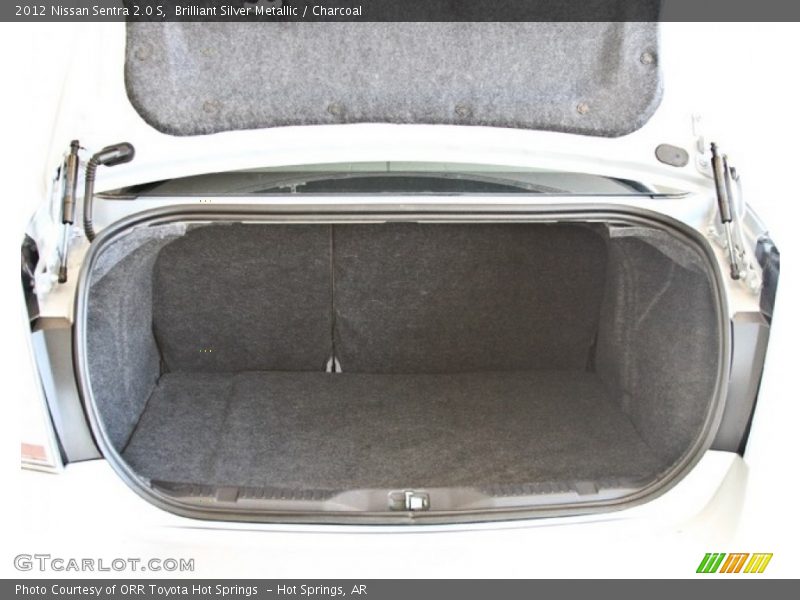 Brilliant Silver Metallic / Charcoal 2012 Nissan Sentra 2.0 S