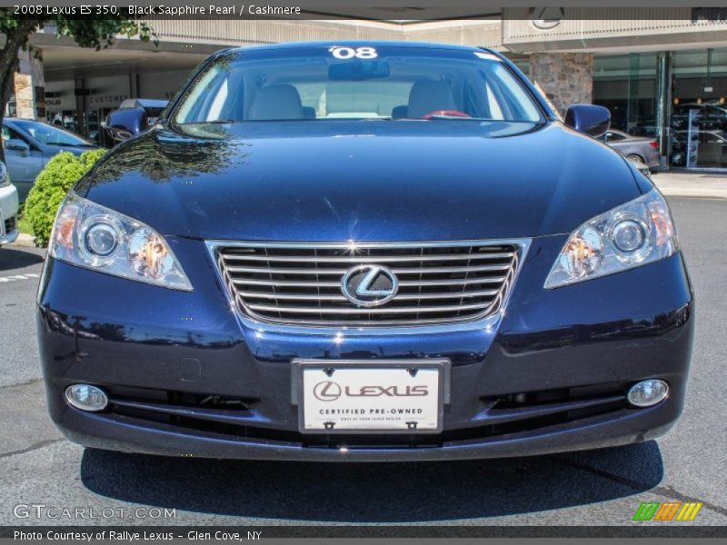 Black Sapphire Pearl / Cashmere 2008 Lexus ES 350
