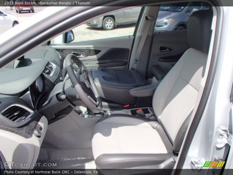Quicksilver Metallic / Titanium 2013 Buick Encore