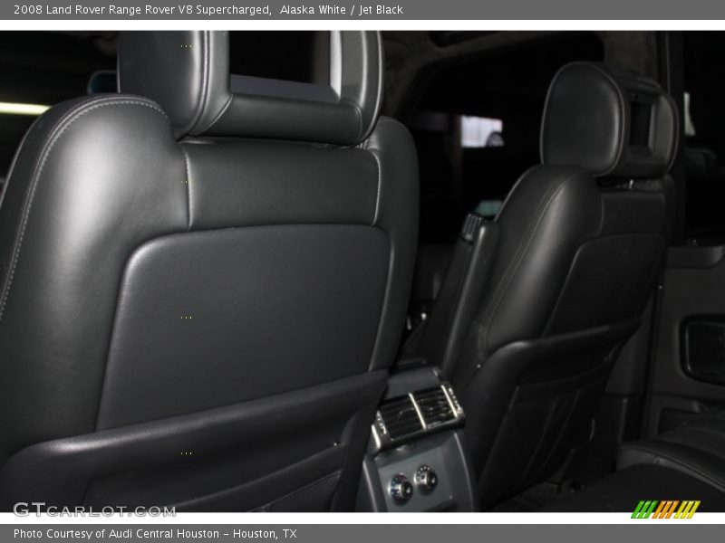 Alaska White / Jet Black 2008 Land Rover Range Rover V8 Supercharged