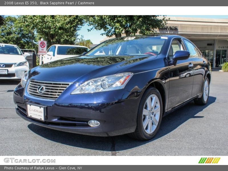 Black Sapphire Pearl / Cashmere 2008 Lexus ES 350