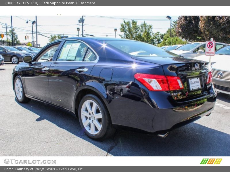 Black Sapphire Pearl / Cashmere 2008 Lexus ES 350