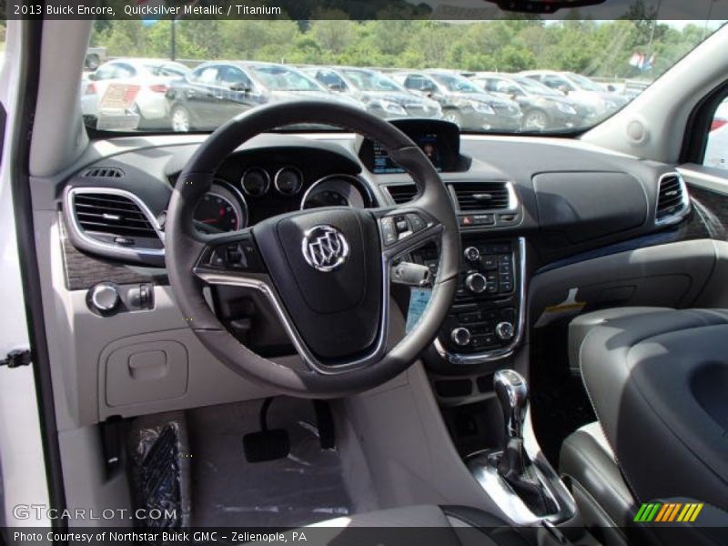 Quicksilver Metallic / Titanium 2013 Buick Encore