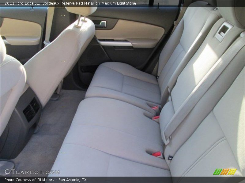 Bordeaux Reserve Red Metallic / Medium Light Stone 2011 Ford Edge SE