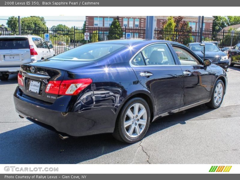 Black Sapphire Pearl / Cashmere 2008 Lexus ES 350