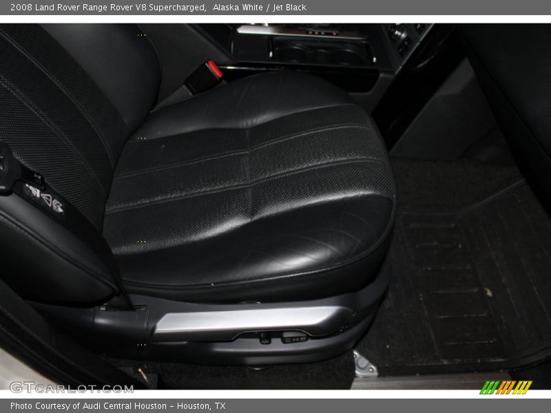 Alaska White / Jet Black 2008 Land Rover Range Rover V8 Supercharged