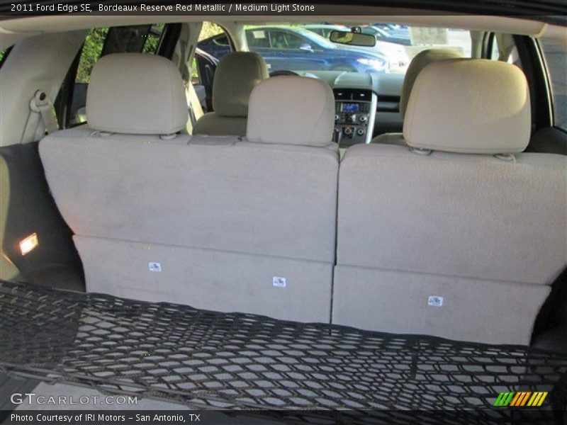 Bordeaux Reserve Red Metallic / Medium Light Stone 2011 Ford Edge SE