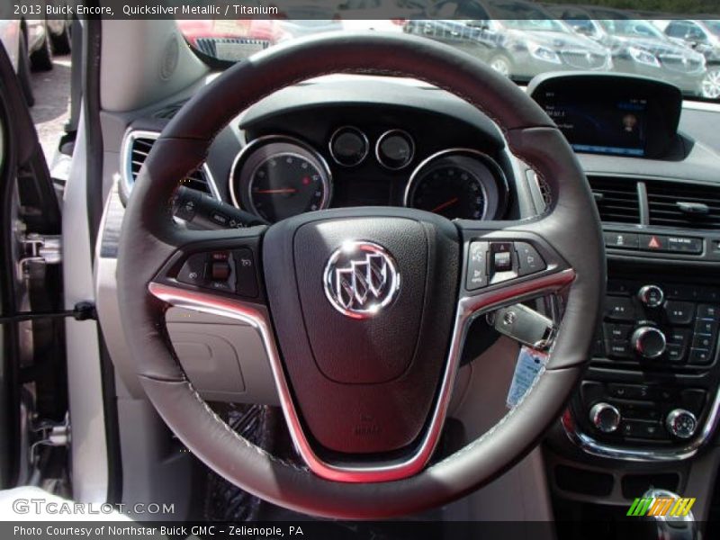 Quicksilver Metallic / Titanium 2013 Buick Encore