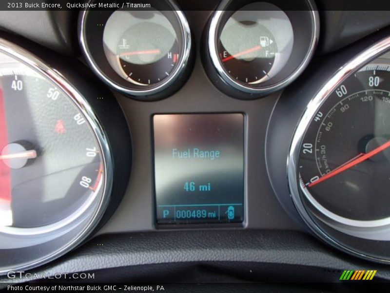 Quicksilver Metallic / Titanium 2013 Buick Encore