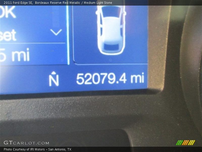 Bordeaux Reserve Red Metallic / Medium Light Stone 2011 Ford Edge SE