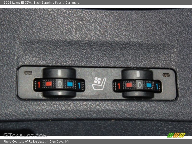 Black Sapphire Pearl / Cashmere 2008 Lexus ES 350