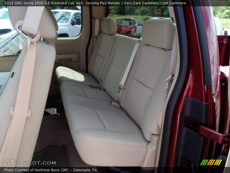 Sonoma Red Metallic / Very Dark Cashmere/Light Cashmere 2013 GMC Sierra 1500 SLE Extended Cab 4x4