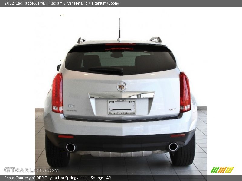 Radiant Silver Metallic / Titanium/Ebony 2012 Cadillac SRX FWD