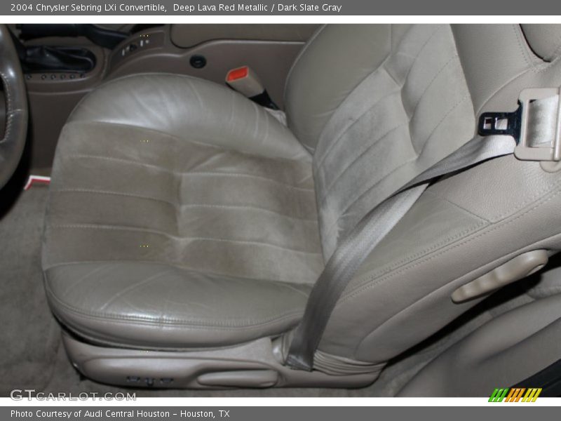 Deep Lava Red Metallic / Dark Slate Gray 2004 Chrysler Sebring LXi Convertible