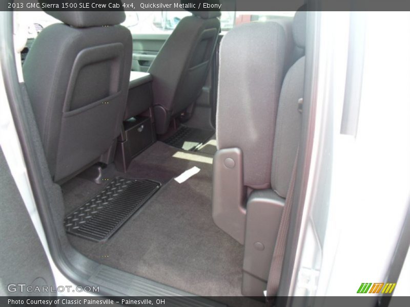 Quicksilver Metallic / Ebony 2013 GMC Sierra 1500 SLE Crew Cab 4x4
