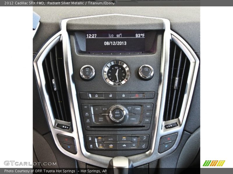 Radiant Silver Metallic / Titanium/Ebony 2012 Cadillac SRX FWD