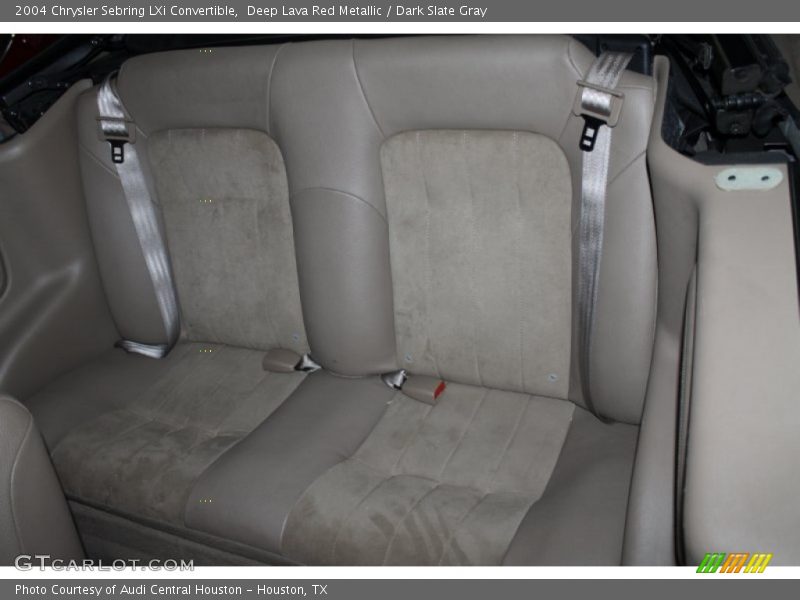 Deep Lava Red Metallic / Dark Slate Gray 2004 Chrysler Sebring LXi Convertible