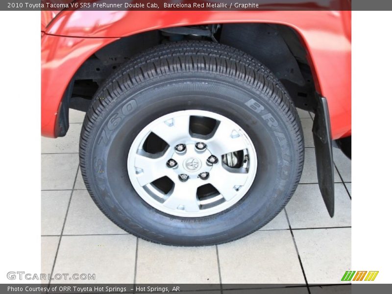 Barcelona Red Metallic / Graphite 2010 Toyota Tacoma V6 SR5 PreRunner Double Cab