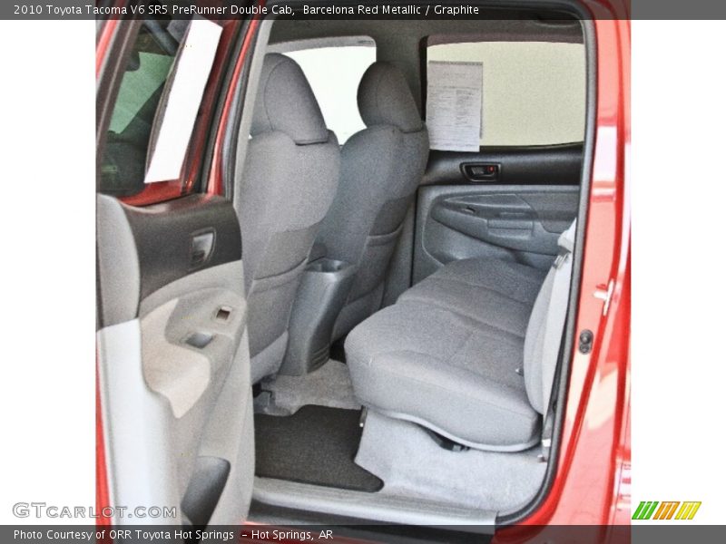 Barcelona Red Metallic / Graphite 2010 Toyota Tacoma V6 SR5 PreRunner Double Cab