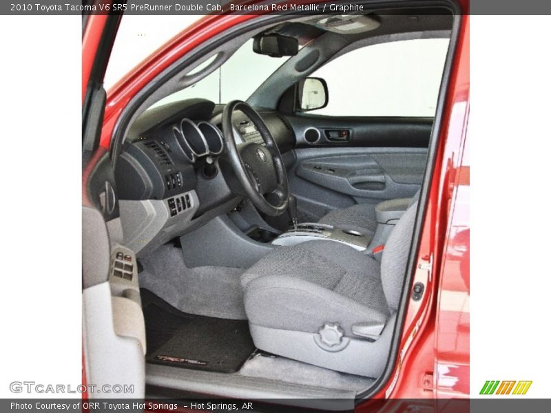 Barcelona Red Metallic / Graphite 2010 Toyota Tacoma V6 SR5 PreRunner Double Cab