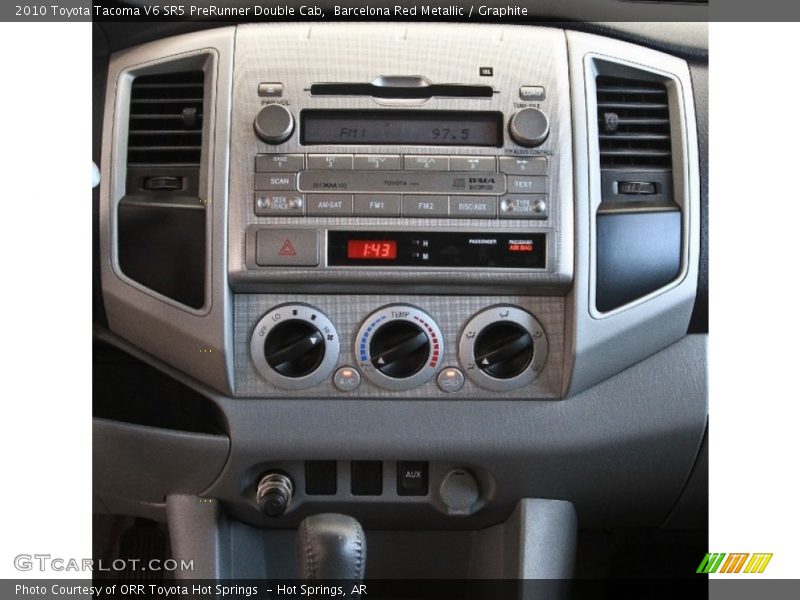 Barcelona Red Metallic / Graphite 2010 Toyota Tacoma V6 SR5 PreRunner Double Cab