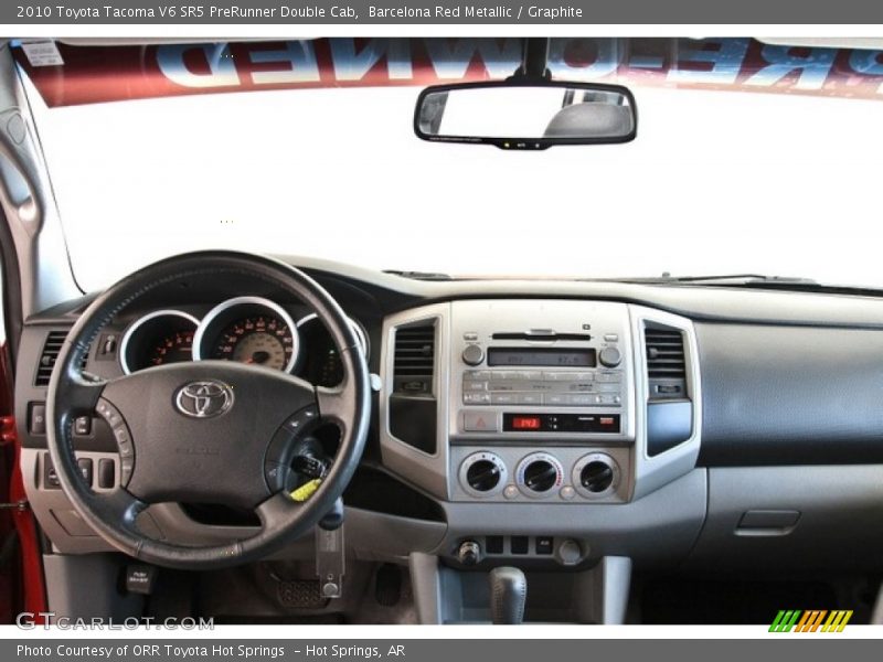 Barcelona Red Metallic / Graphite 2010 Toyota Tacoma V6 SR5 PreRunner Double Cab