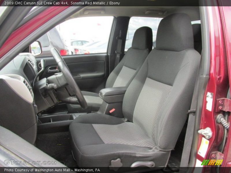 Sonoma Red Metallic / Ebony 2009 GMC Canyon SLE Crew Cab 4x4