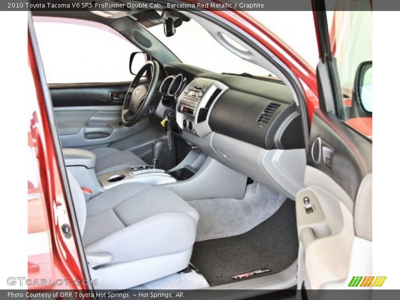 Barcelona Red Metallic / Graphite 2010 Toyota Tacoma V6 SR5 PreRunner Double Cab