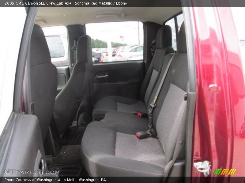 Sonoma Red Metallic / Ebony 2009 GMC Canyon SLE Crew Cab 4x4
