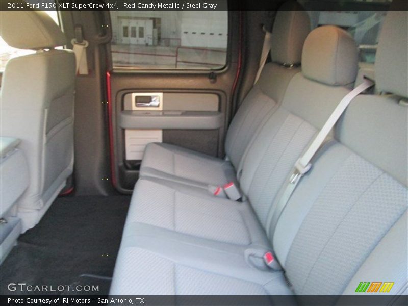 Red Candy Metallic / Steel Gray 2011 Ford F150 XLT SuperCrew 4x4