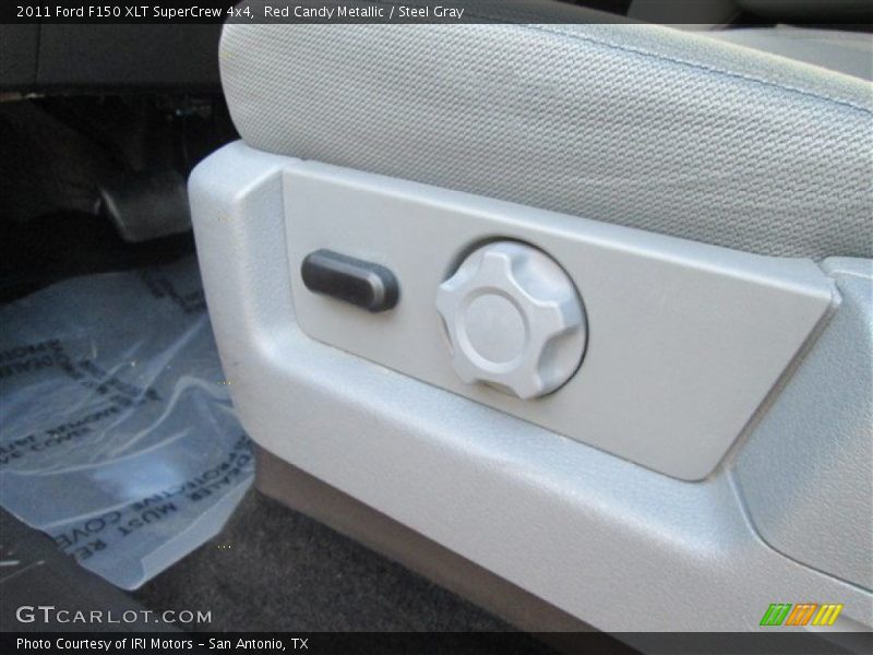 Red Candy Metallic / Steel Gray 2011 Ford F150 XLT SuperCrew 4x4