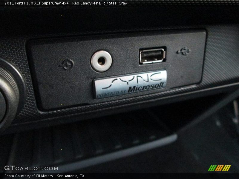 Red Candy Metallic / Steel Gray 2011 Ford F150 XLT SuperCrew 4x4